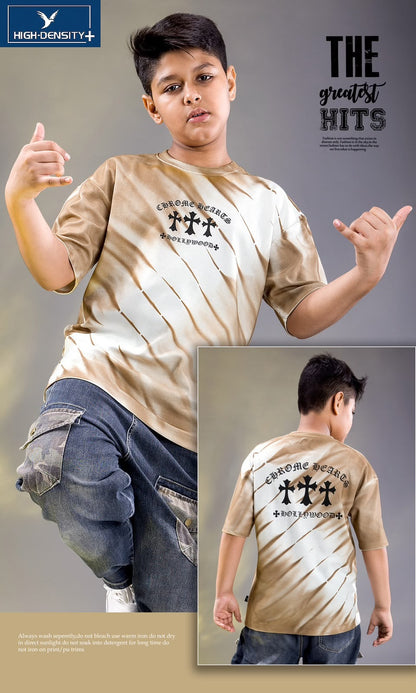 Vol 7209 To 7216 Oversized High Density Interlock Boys Tshirt Manufacturer India