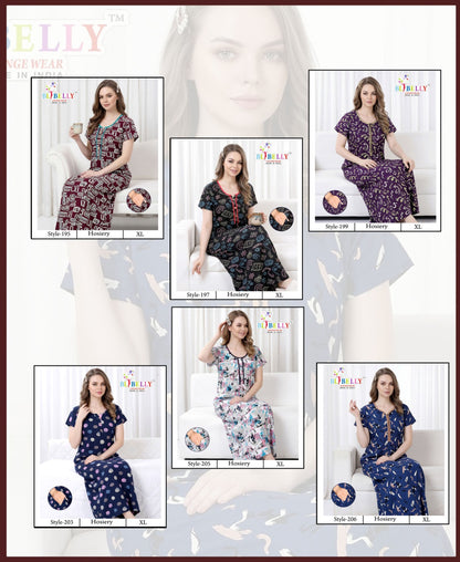 Vol 722 Belly Sinker Night Gowns Wholesaler