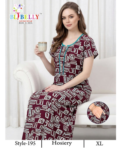 Vol 722 Belly Sinker Night Gowns Wholesaler
