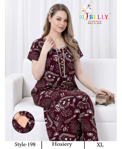 Vol 723 Belly Sinker Night Gowns Wholesale Rate