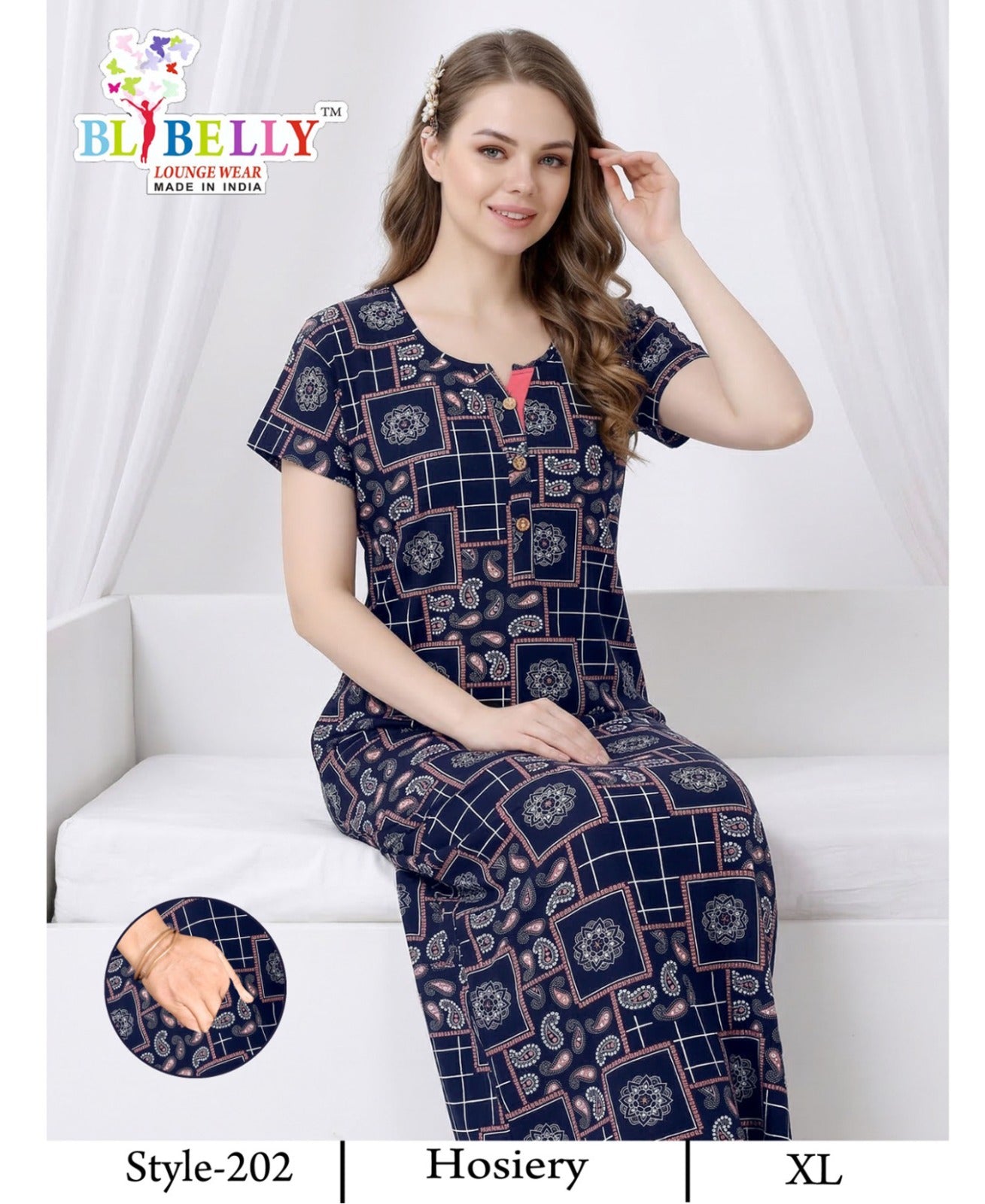 Vol 723 Belly Sinker Night Gowns Wholesale Rate