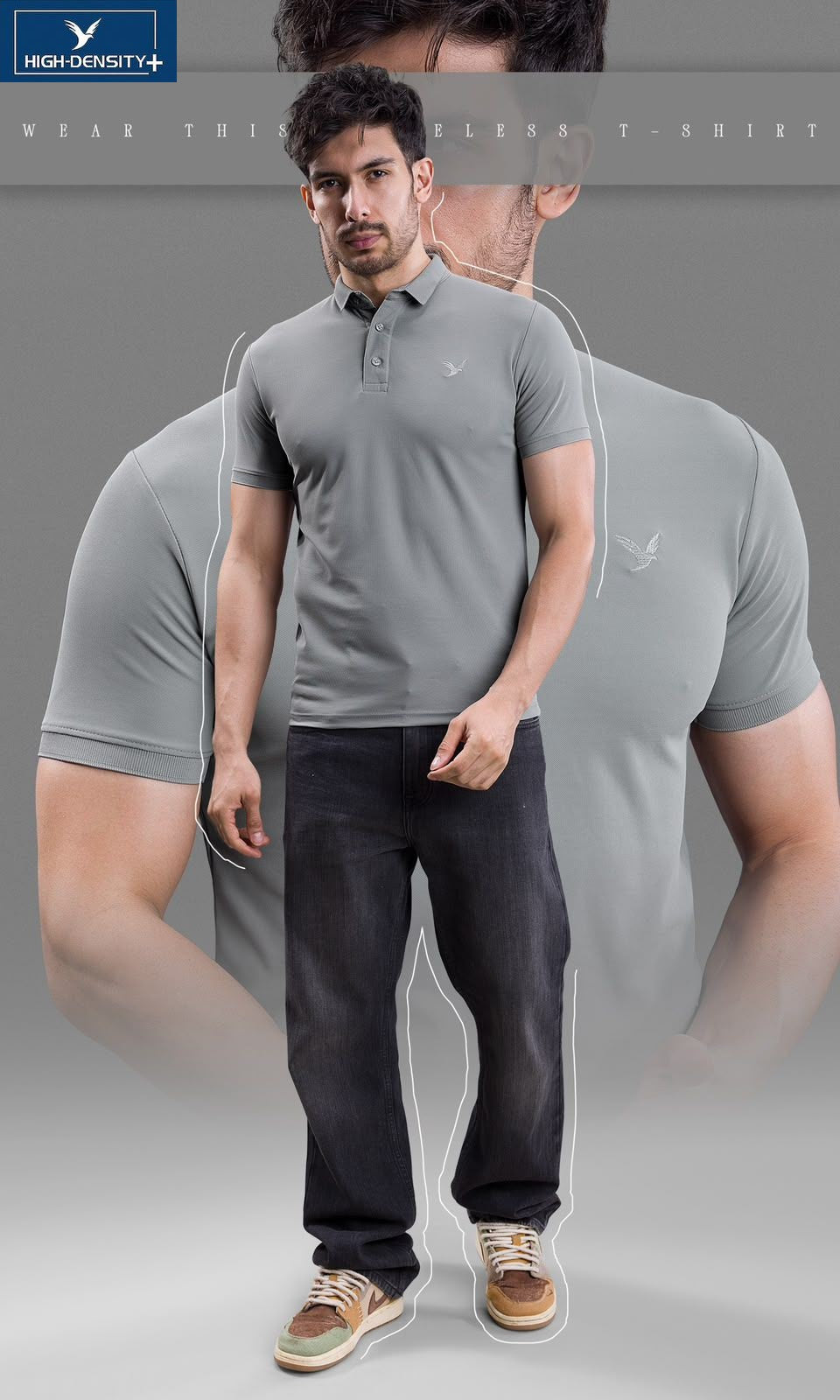 Vol 7255 To 7264 High Density Honey Comb Mens Tshirts Wholesaler India