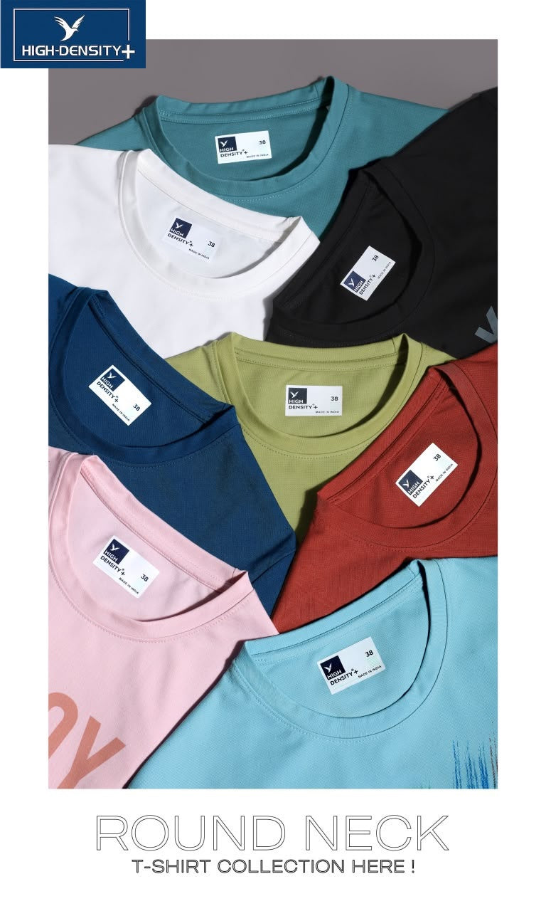 Vol 726 To 733 Dobby High Density Lycra Knit Mens Tshirts Wholesaler India