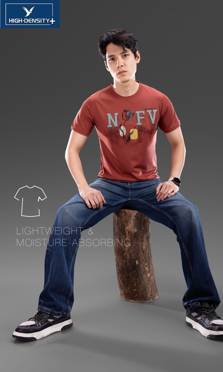 Vol 726 To 733 Dobby High Density Lycra Knit Mens Tshirts Wholesaler India