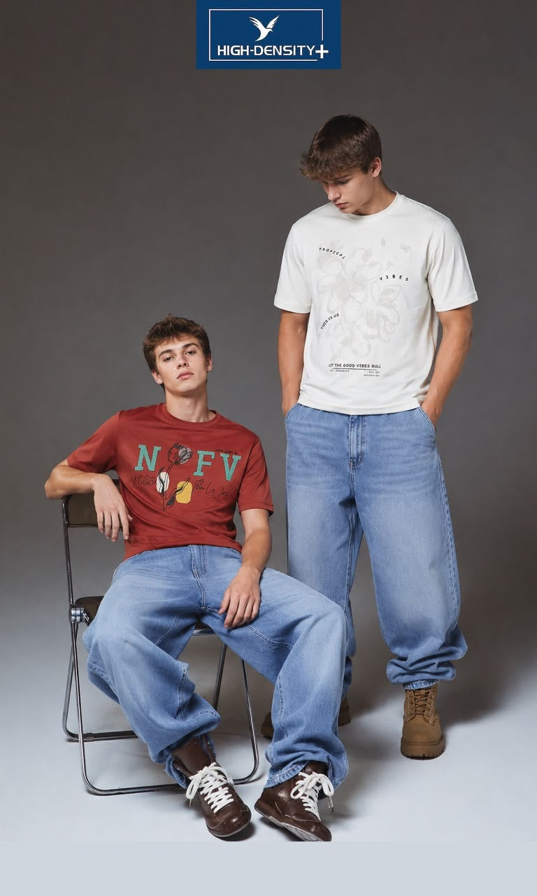 Vol 726 To 733 Dobby High Density Lycra Knit Mens Tshirts Wholesaler India