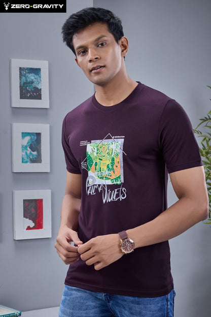 Vol 7279 To 7286 Zero Gravity Tencil Lycra Mens Tshirts Wholesale Rate