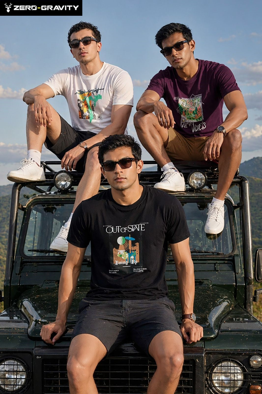 Vol 7279 To 7286 Zero Gravity Tencil Lycra Mens Tshirts Wholesale Rate