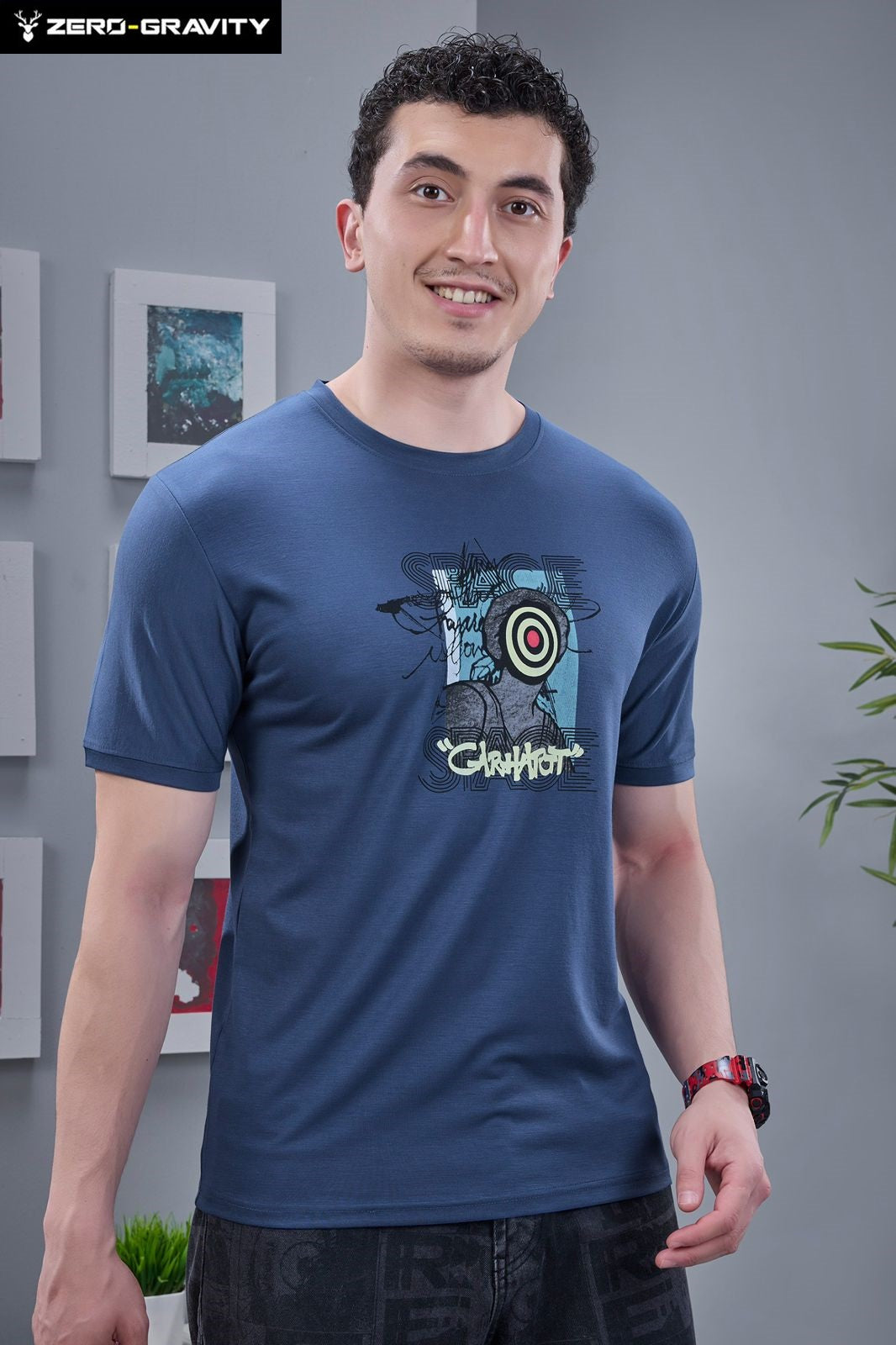 Vol 7279 To 7286 Zero Gravity Tencil Lycra Mens Tshirts Wholesale Rate