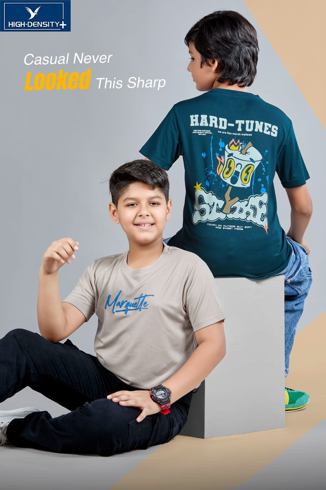 Vol 7287 To 7294 High Density Tencil Lycra Boys Tshirt Manufacturer Ahmedabad