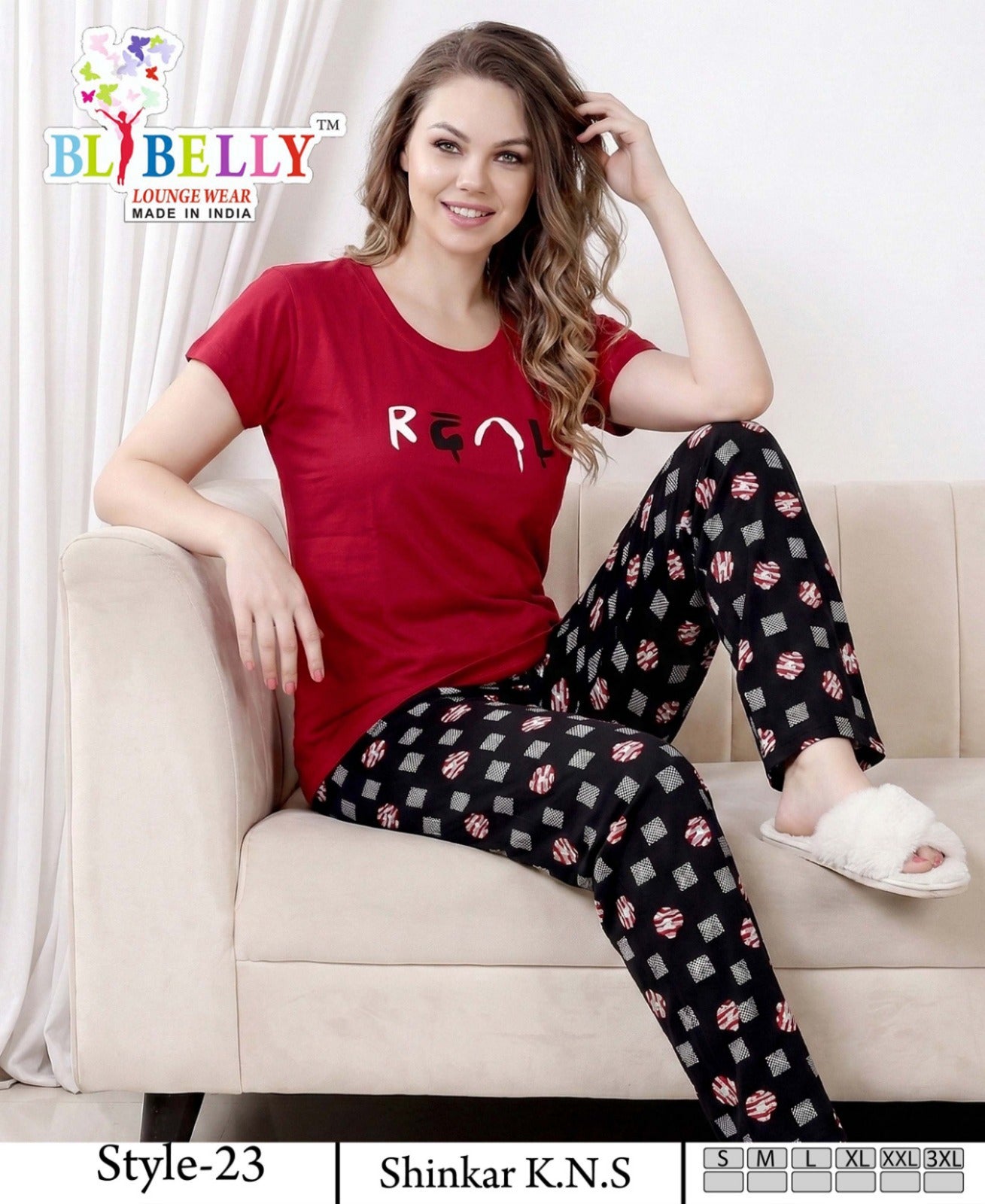 Vol 728 Belly Sinker Pyjama Night Suits Wholesaler India