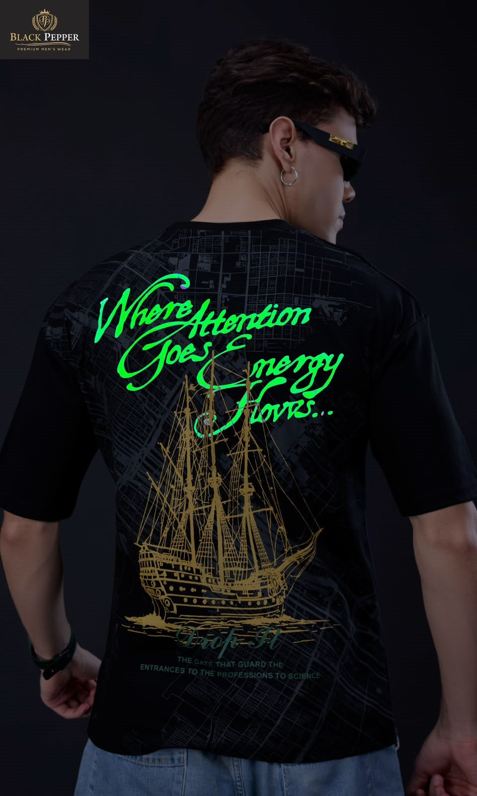 Vol 7295 To 7300 Black Pepper Canvas Interlock Mens Tshirts Wholesaler Gujarat