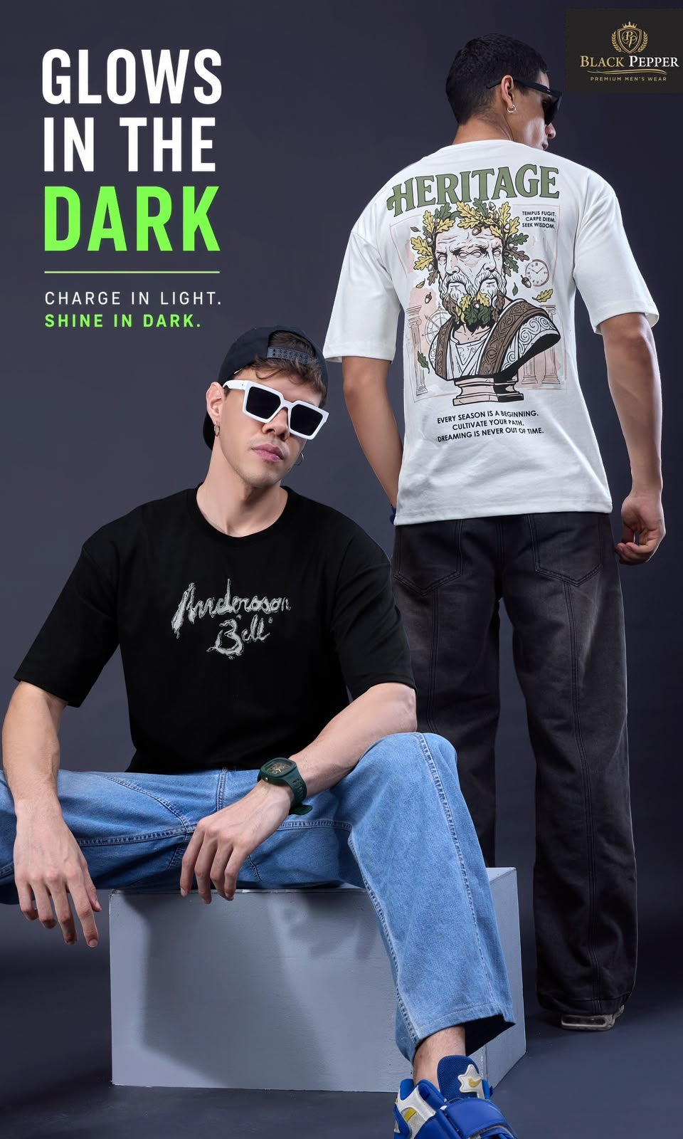 Vol 7295 To 7300 Black Pepper Canvas Interlock Mens Tshirts Wholesaler Gujarat