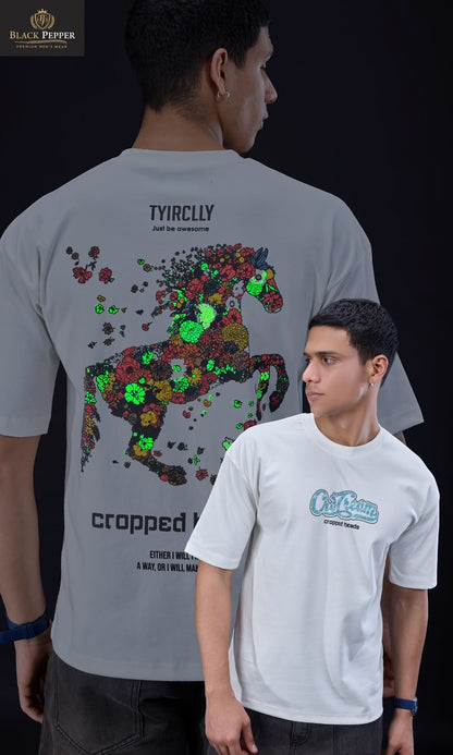 Vol 7295 To 7300 Black Pepper Canvas Interlock Mens Tshirts Wholesaler Gujarat