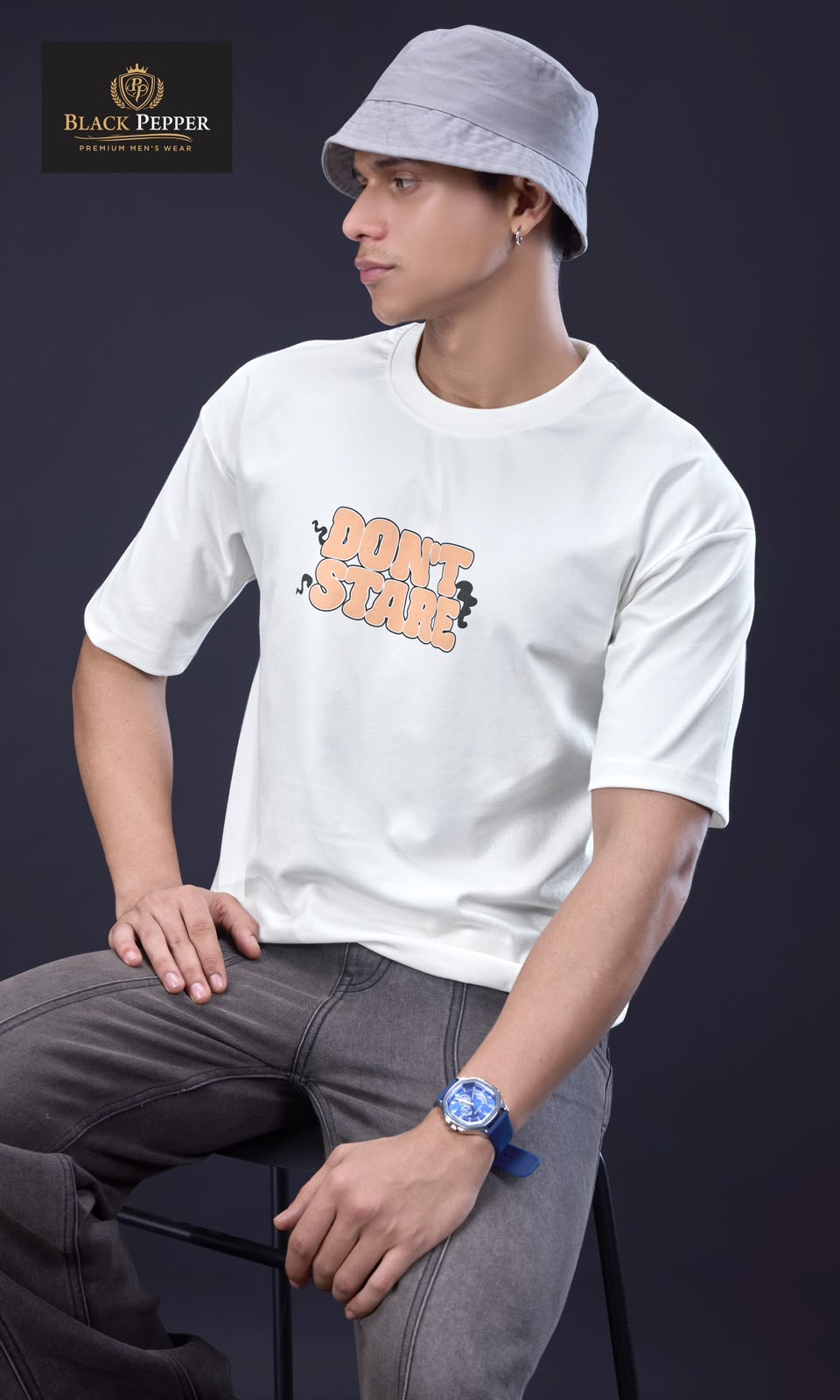 Vol 7295 To 7300 Black Pepper Canvas Interlock Mens Tshirts Wholesaler Gujarat
