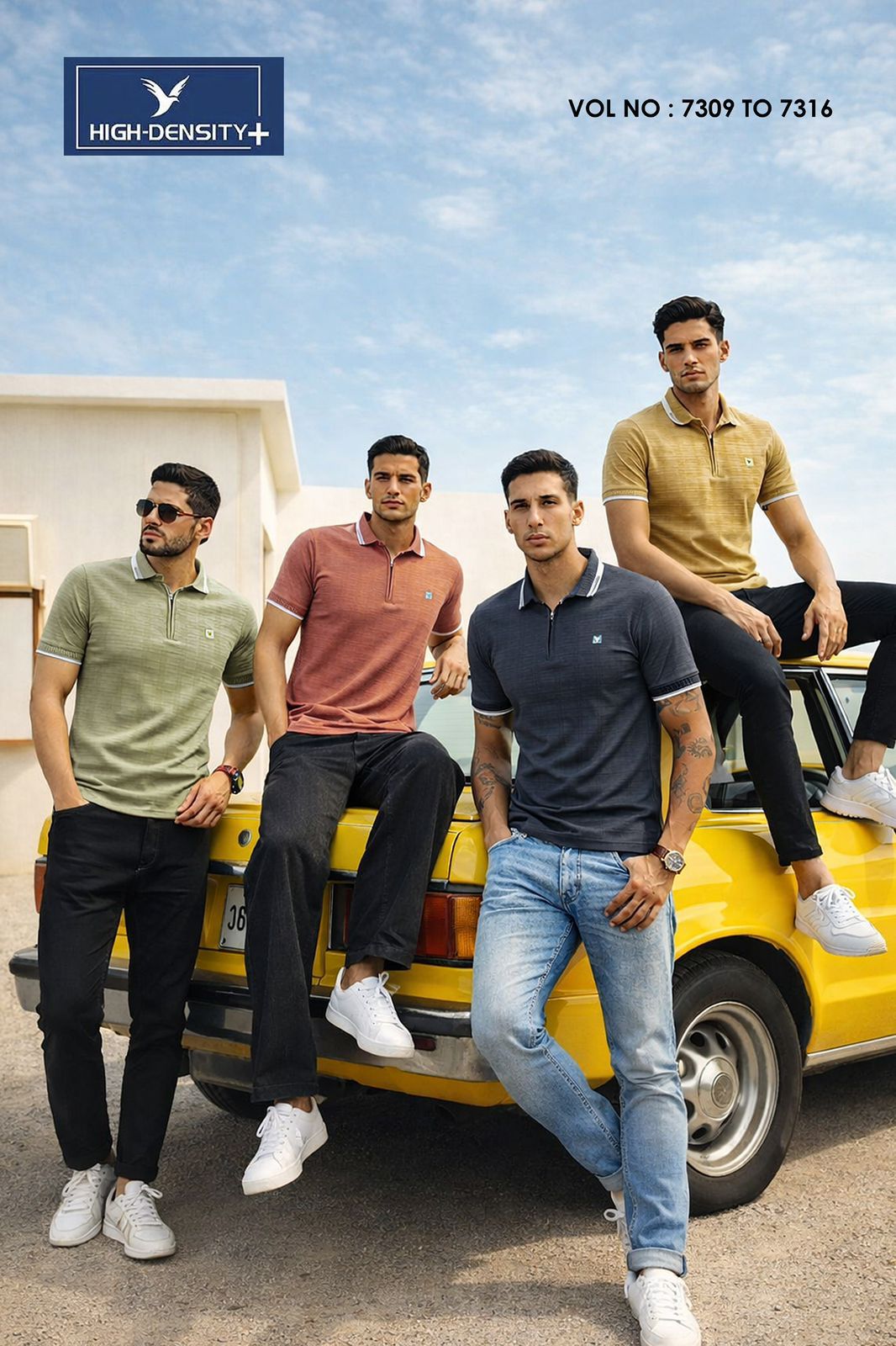 Vol 7309 To 7316 High Density Interlock Mens Tshirts Supplier Ahmedabad