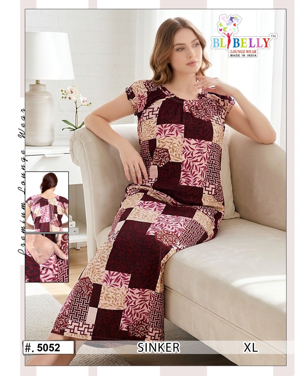 Vol 737 Belly Sinker Night Gowns Supplier India