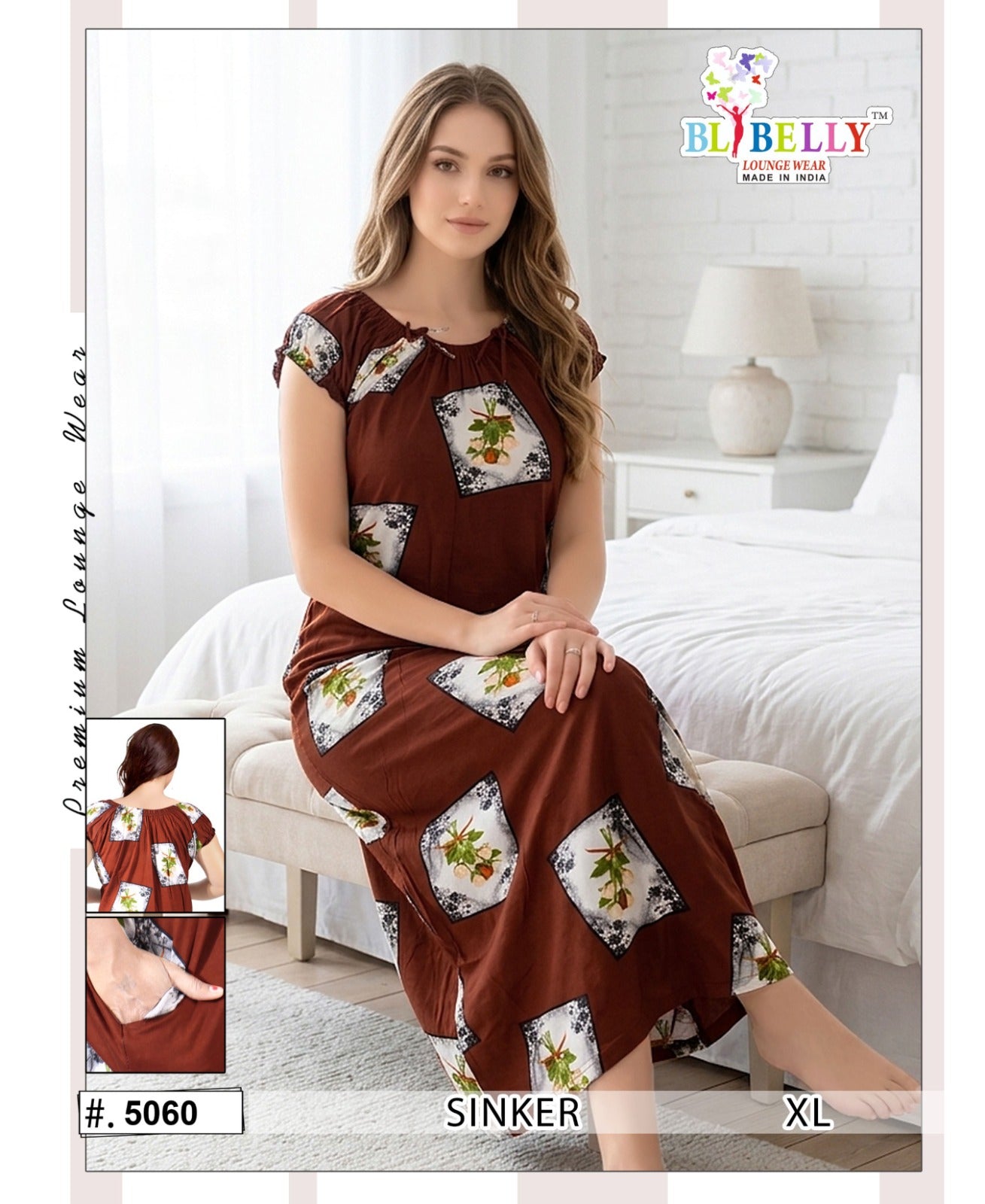 Vol 737 Belly Sinker Night Gowns Supplier India