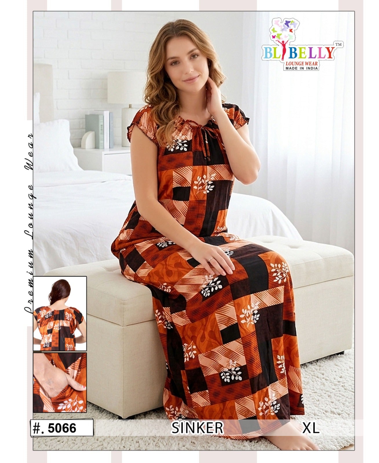 Vol 737 Belly Sinker Night Gowns Supplier India