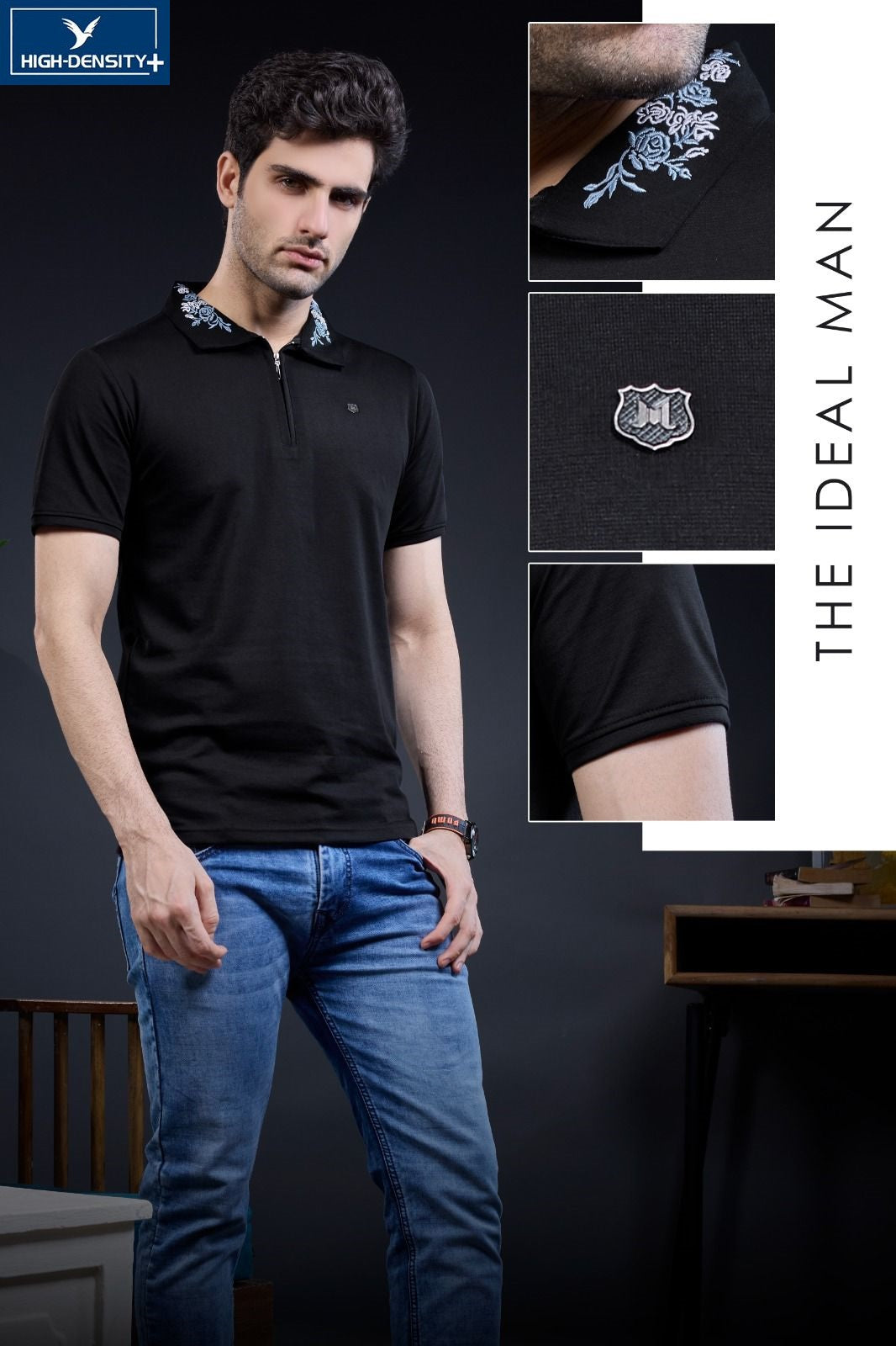 Vol 7387 To 7394 High Density Canvas Interlock Mens Tshirts Wholesaler India