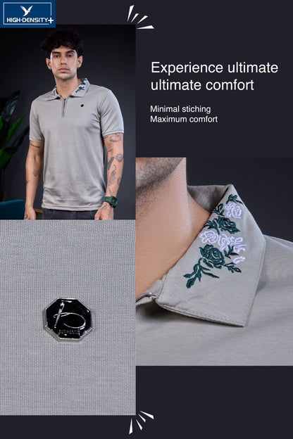 Vol 7387 To 7394 High Density Canvas Interlock Mens Tshirts Wholesaler India