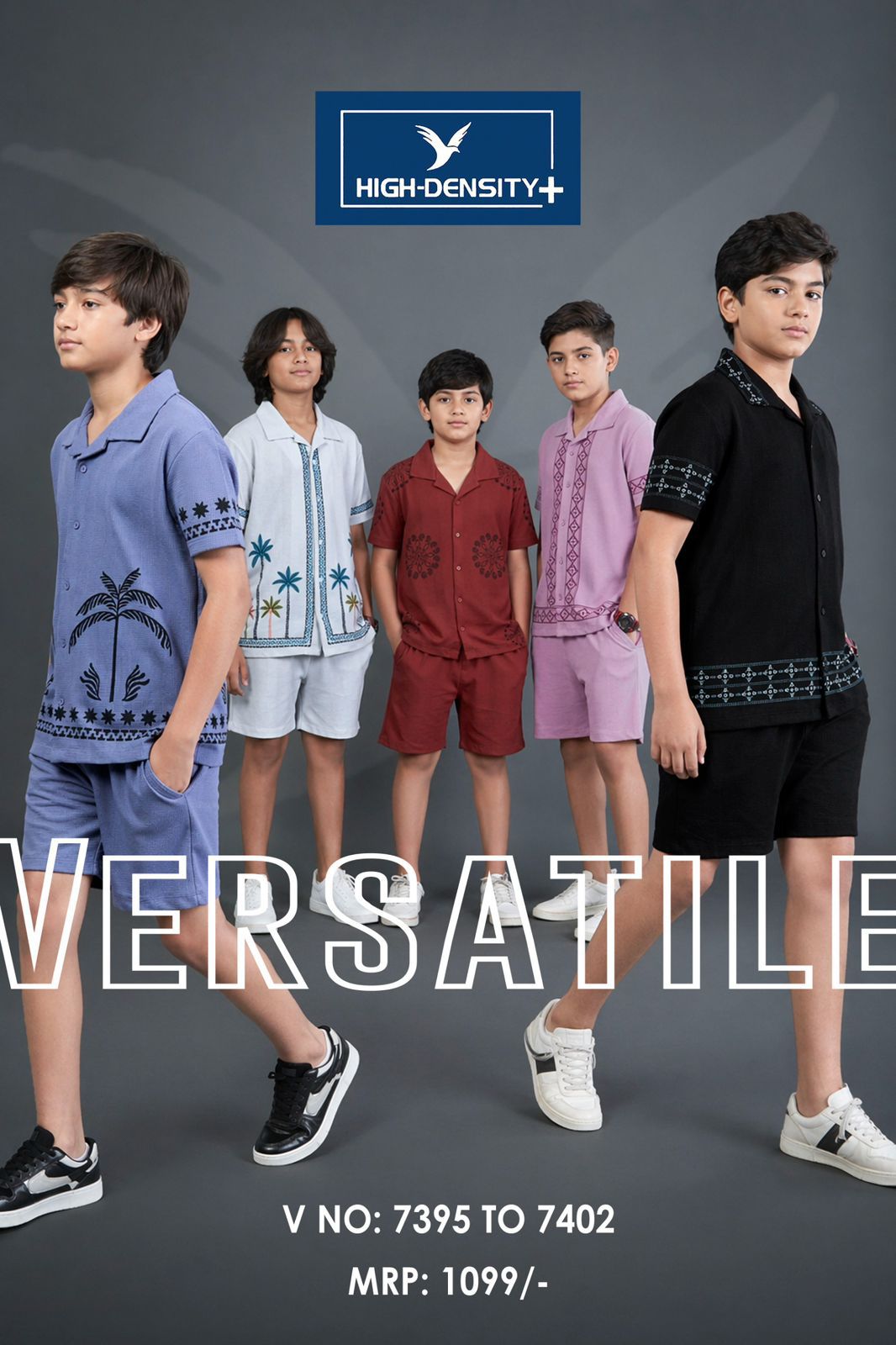 Vol 7395 To 7402 High Density Interlock Boys Co Ord Set Manufacturer