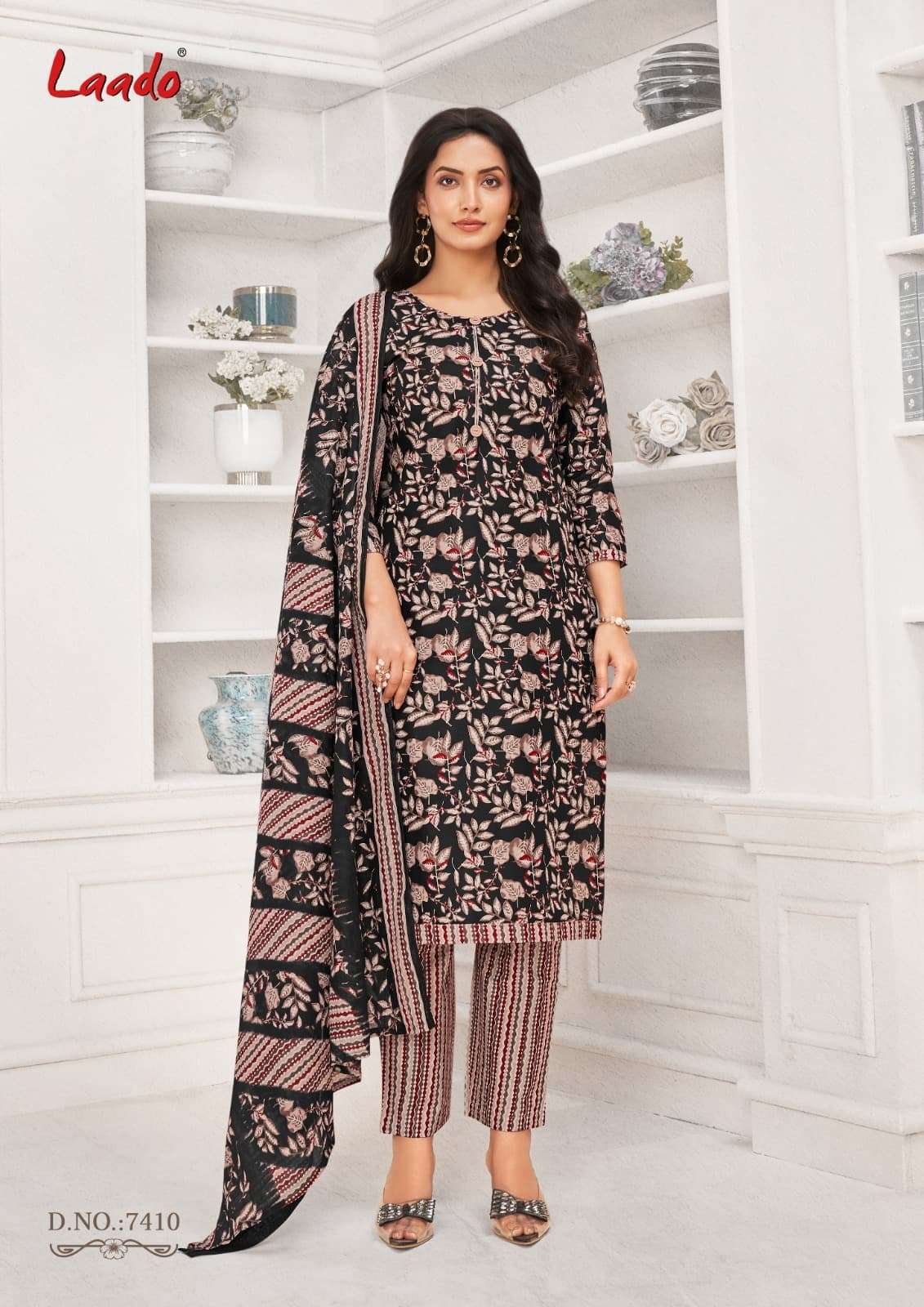 Vol 74 Laado Cotton Dress Material Manufacturer Ahmedabad