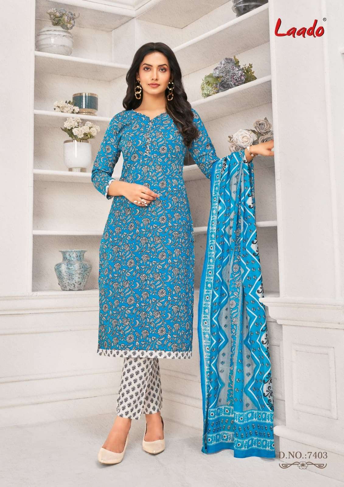 Vol 74 Laado Cotton Dress Material Manufacturer Ahmedabad