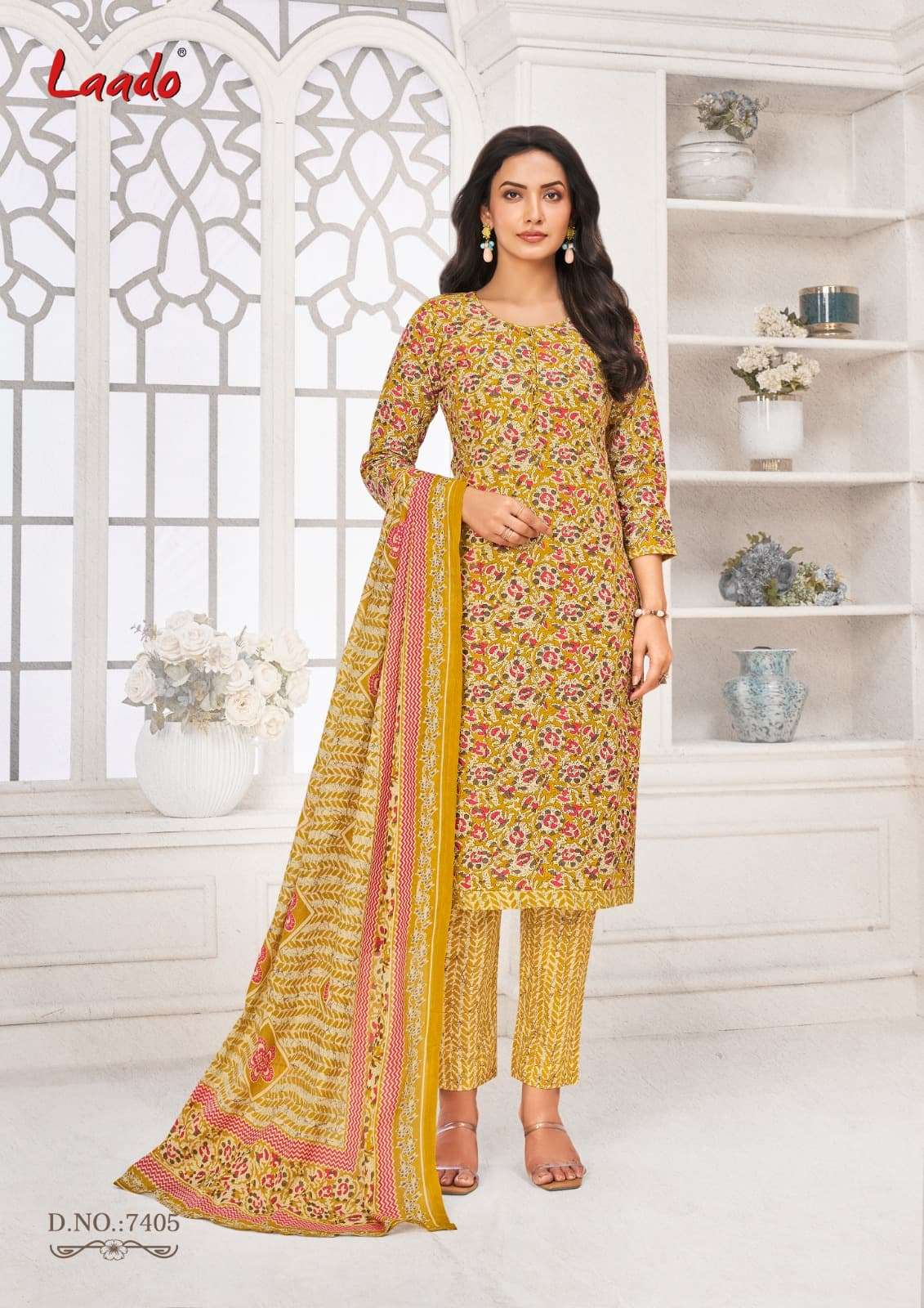 Vol 74 Laado Cotton Dress Material Manufacturer Ahmedabad