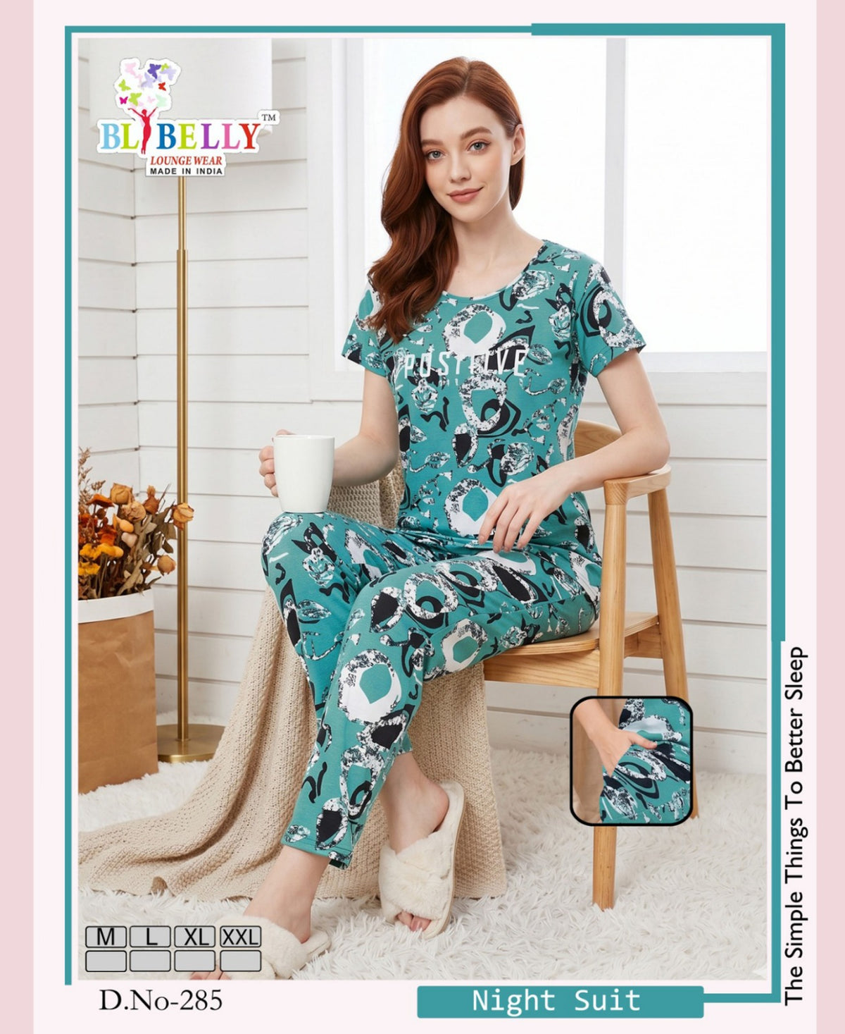 Vol 758 Belly Sinker Pyjama Night Suits Manufacturer India