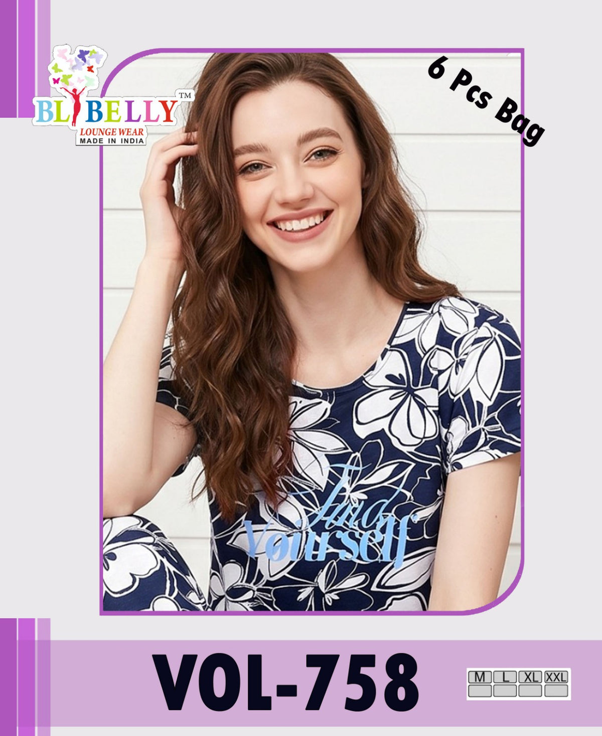 Vol 758 Belly Sinker Pyjama Night Suits Manufacturer India