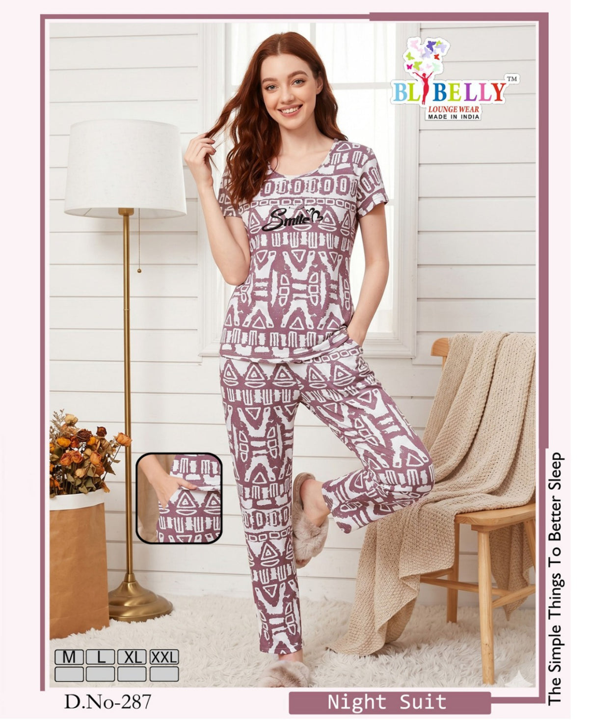 Vol 758 Belly Sinker Pyjama Night Suits Manufacturer India