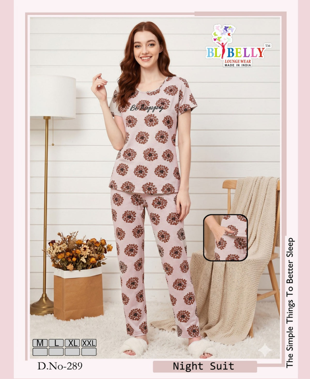 Vol 758 Belly Sinker Pyjama Night Suits Manufacturer India