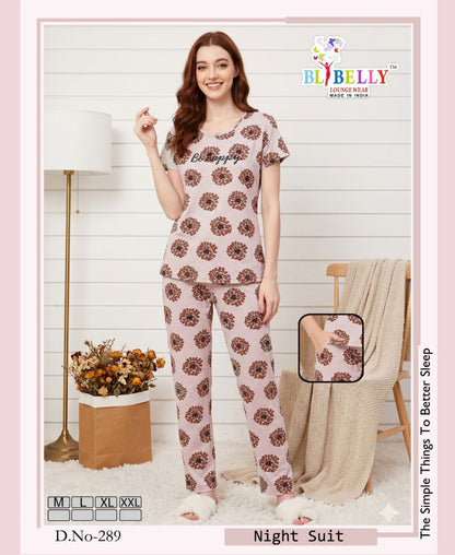 Vol 758 Belly Sinker Pyjama Night Suits Manufacturer India