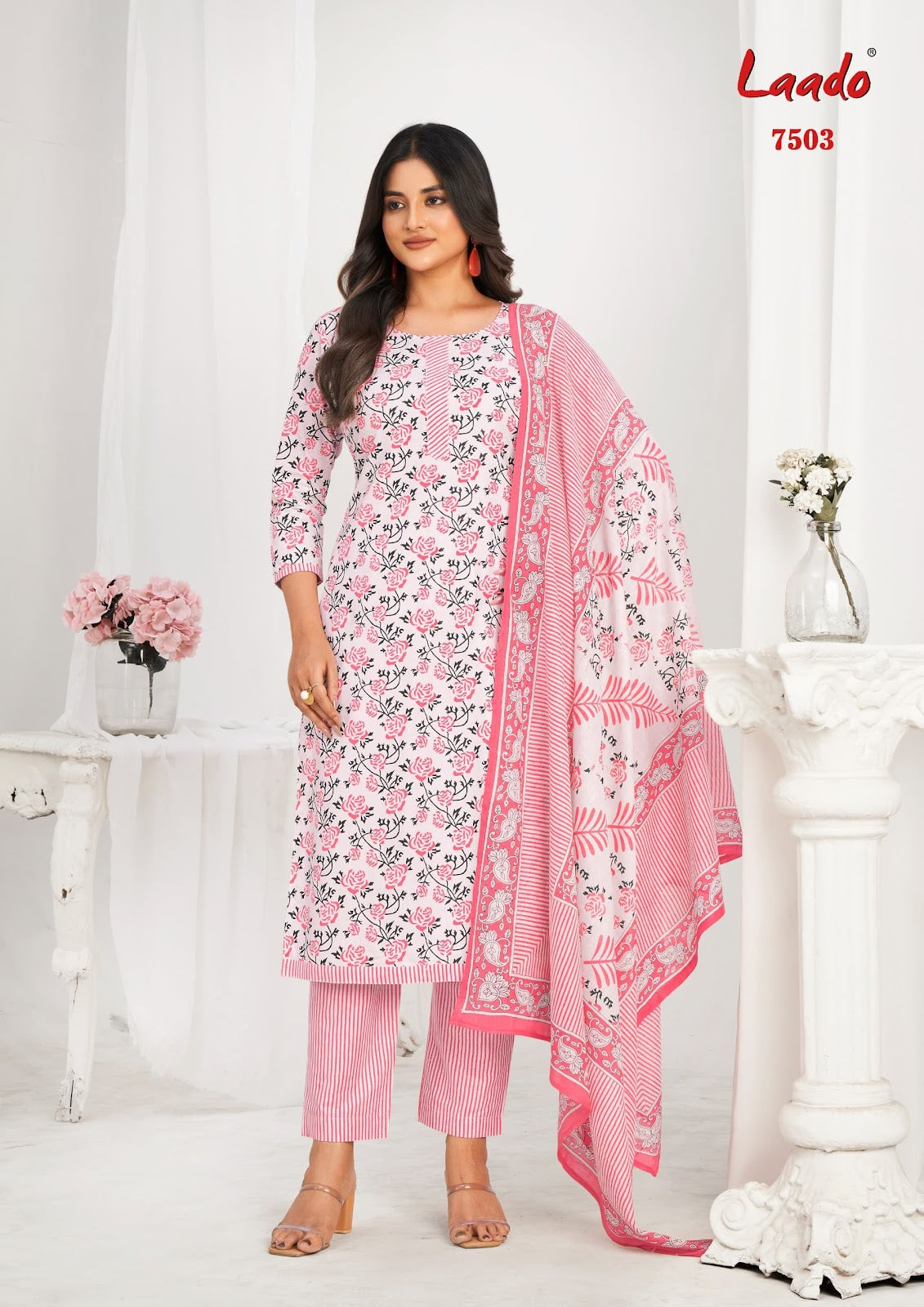 Vol 75 Laado Cotton Dress Material Manufacturer Ahmedabad