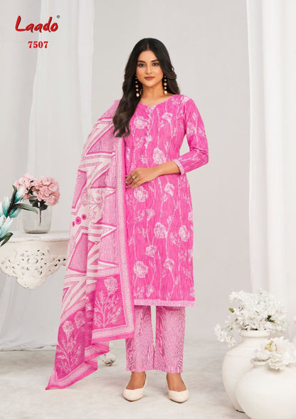 Vol 75 Laado Readymade Cotton Pant Suits Supplier Ahmedabad