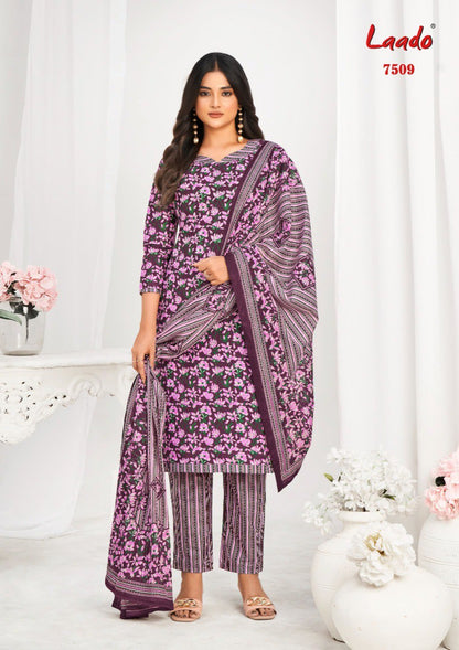 Vol 75 Laado Readymade Cotton Pant Suits Supplier Ahmedabad