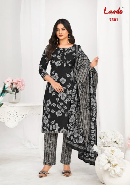 Vol 75 Laado Readymade Cotton Pant Suits Supplier Ahmedabad