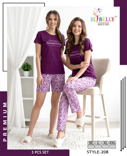 Vol 760 Belly Sinker Shorts Pyjama Night Suits Wholesaler Gujarat