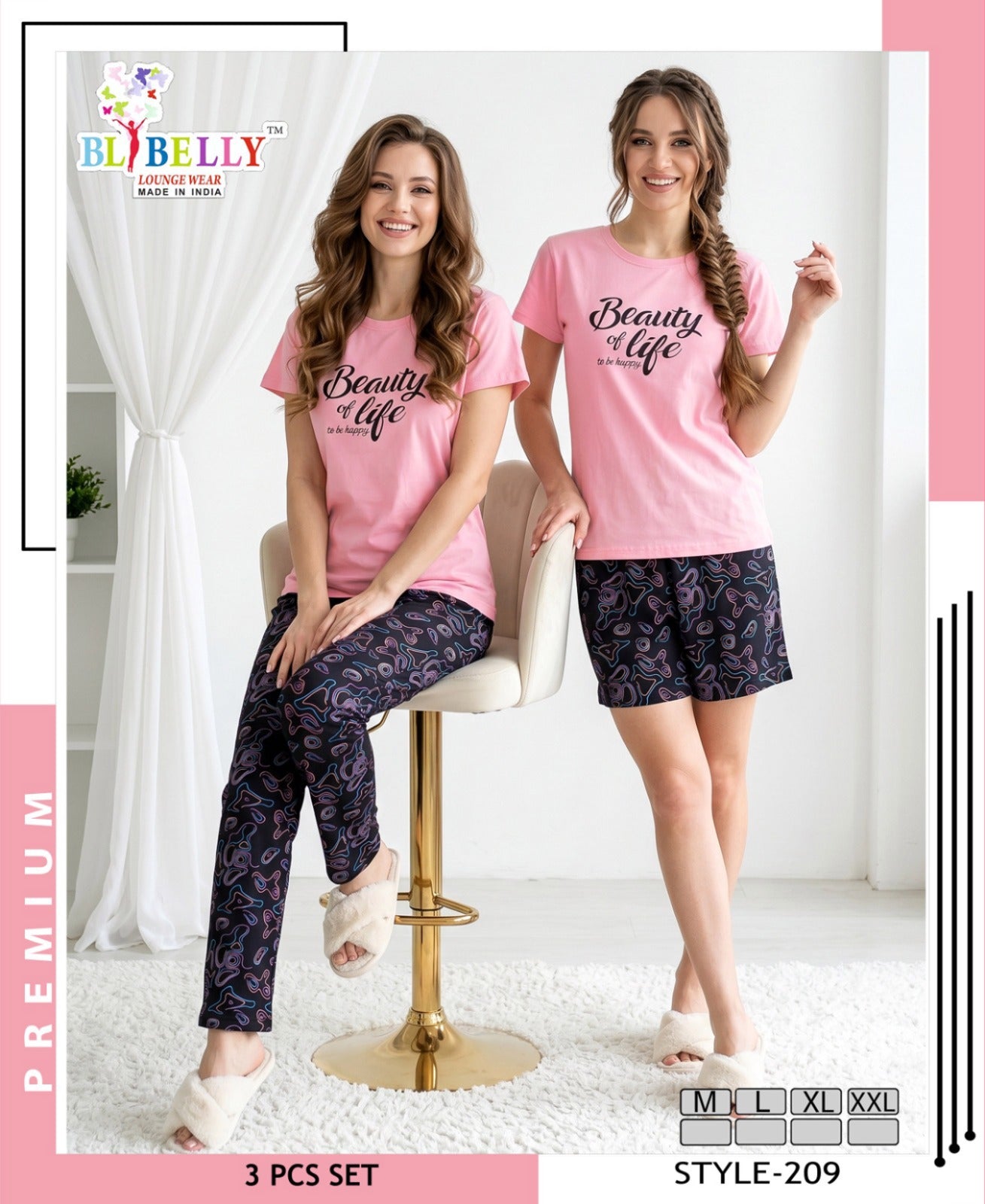 Vol 760 Belly Sinker Shorts Pyjama Night Suits Wholesaler Gujarat