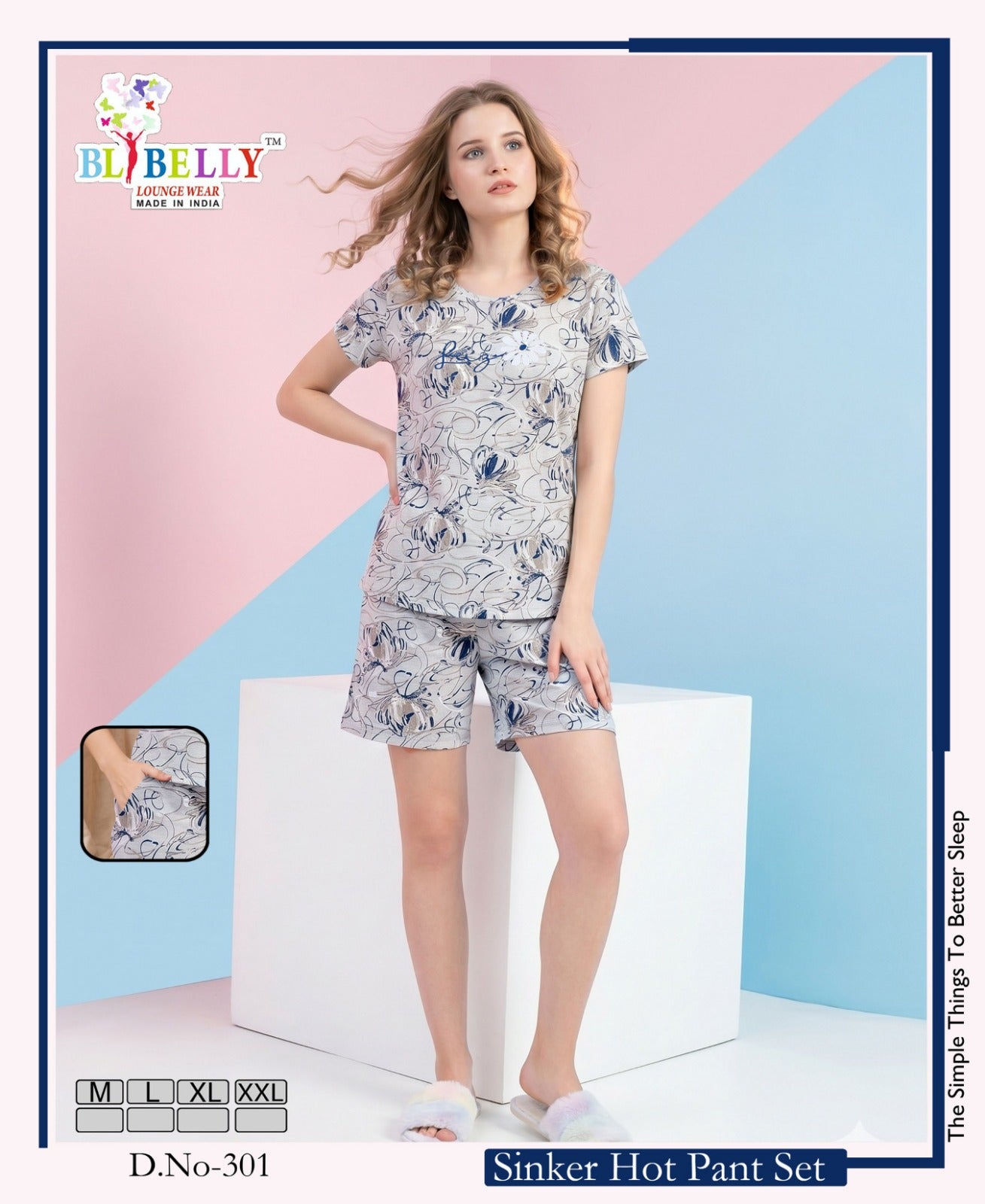 Vol 767 Belly Sinker Shorts Night Suits Wholesale Price