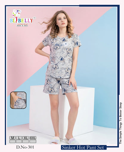Vol 767 Belly Sinker Shorts Night Suits Wholesale Price