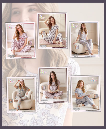 Vol 769 Belly Sinker Pyjama Night Suits Manufacturer Gujarat