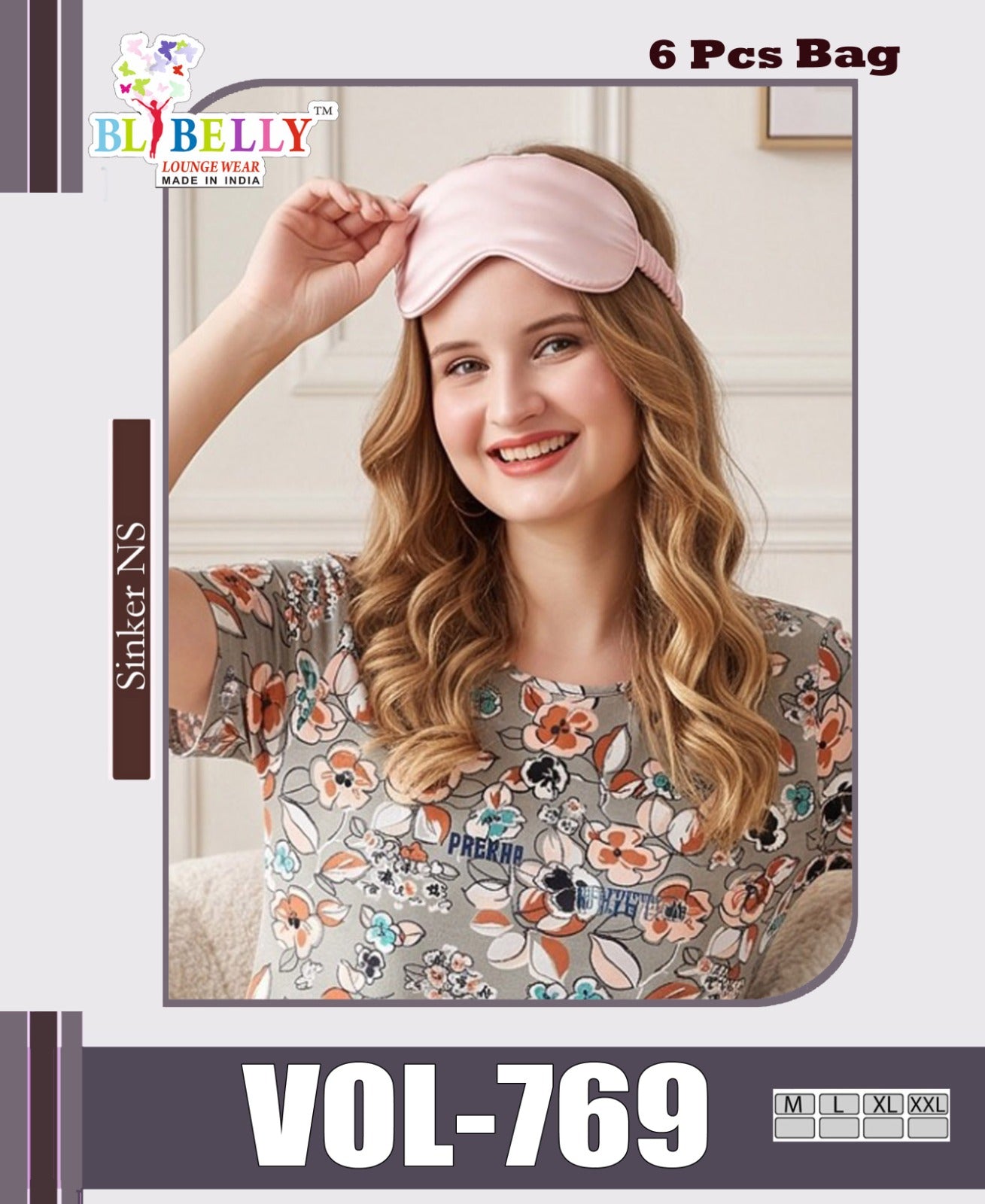 Vol 769 Belly Sinker Pyjama Night Suits Manufacturer Gujarat