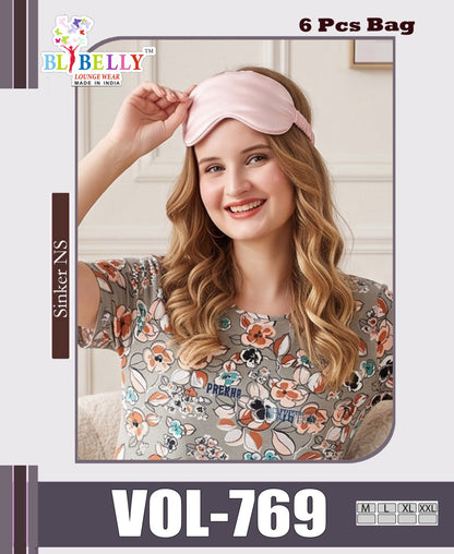 Vol 769 Belly Sinker Pyjama Night Suits Manufacturer Gujarat