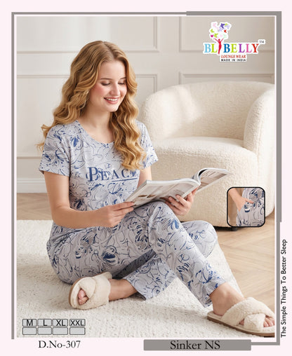 Vol 769 Belly Sinker Pyjama Night Suits Manufacturer Gujarat