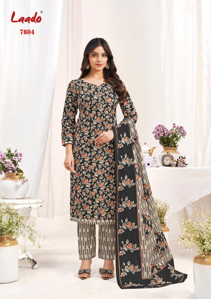 Vol 76 Laado Cotton Dress Material Wholesale