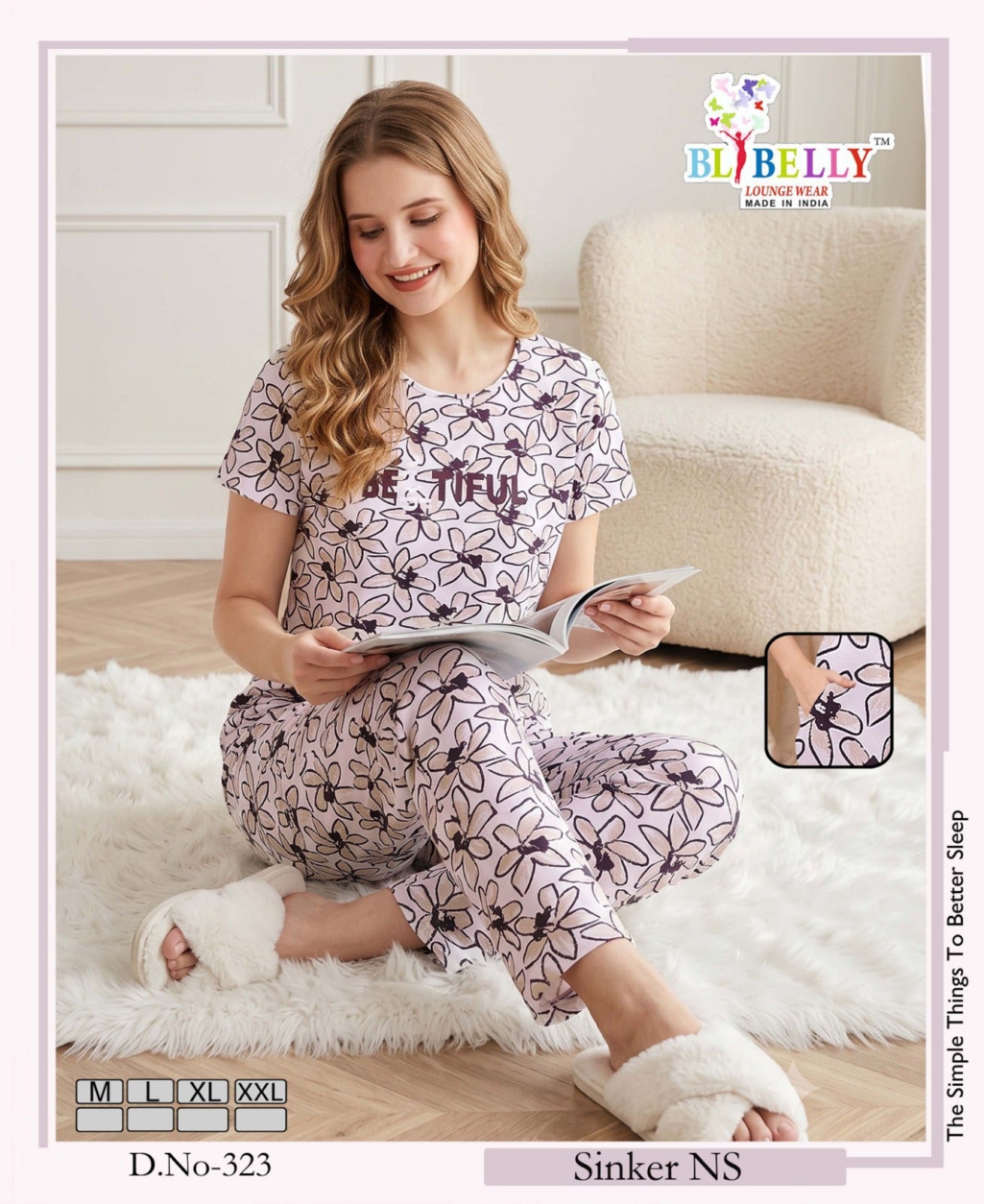 Vol 770 Belly Sinker Pyjama Night Suits Supplier Gujarat