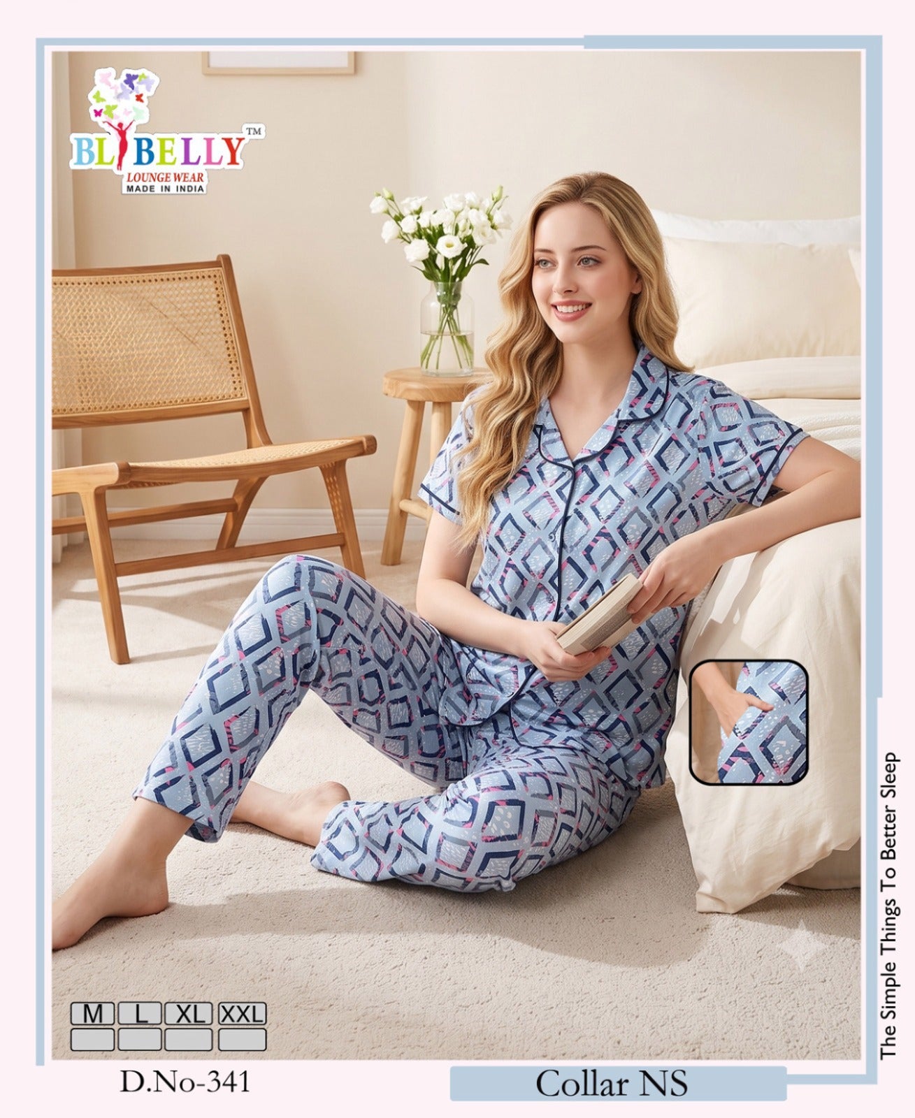 Vol 771 Belly Sinker Collar Night Suits Manufacturer Gujarat