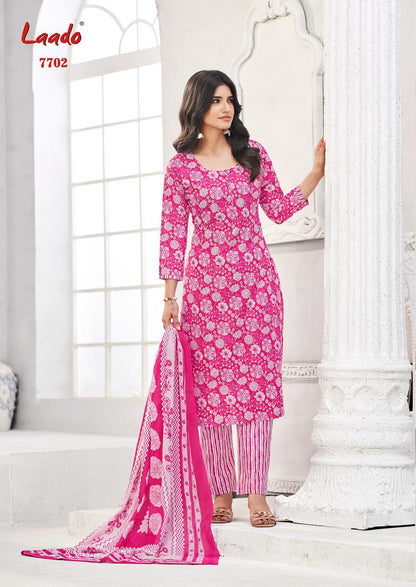 Vol 77 Laado Cotton Dress Material Supplier Gujarat