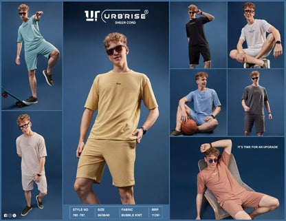 Vol 780-787 Urbanrise Knit Mens Co Ord Set Supplier